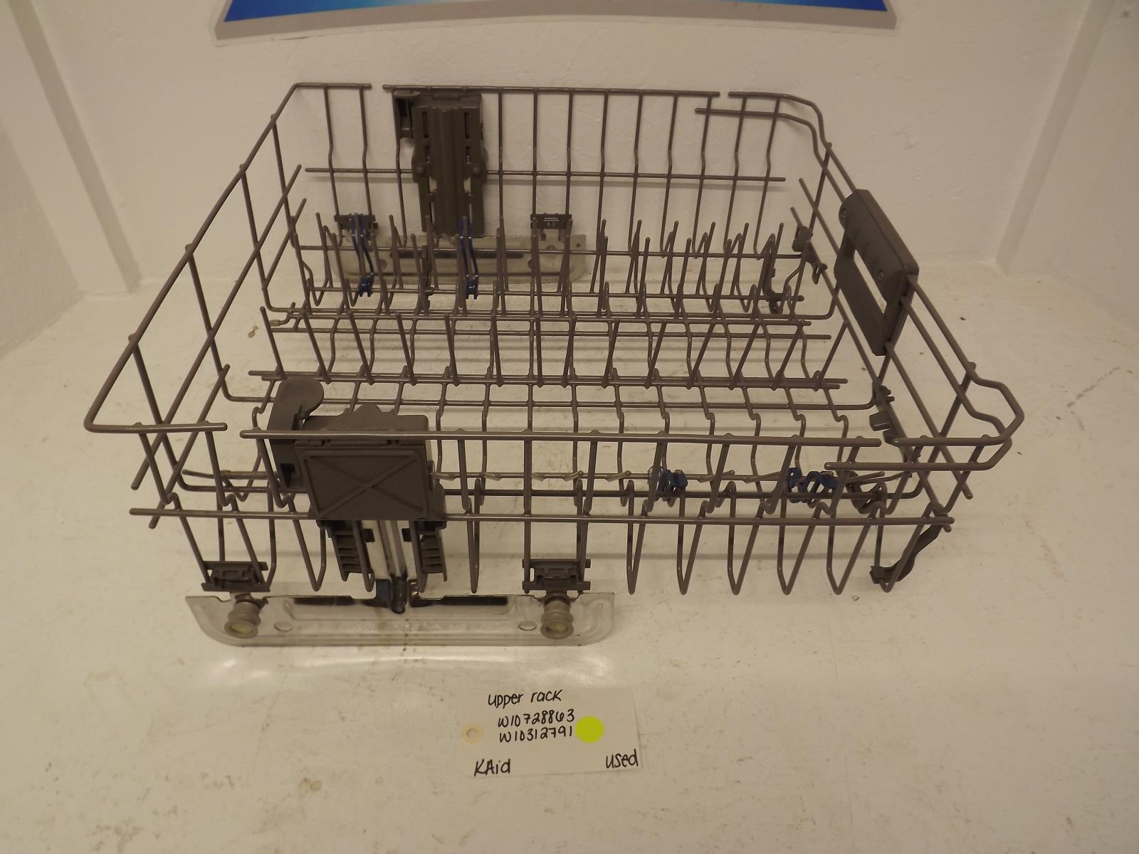 KitchenAid Dishwasher W10728863 W10312791 Upper Rack Used KitchenAid Dishwasher W10728863 W10312791 Upper Rack Used